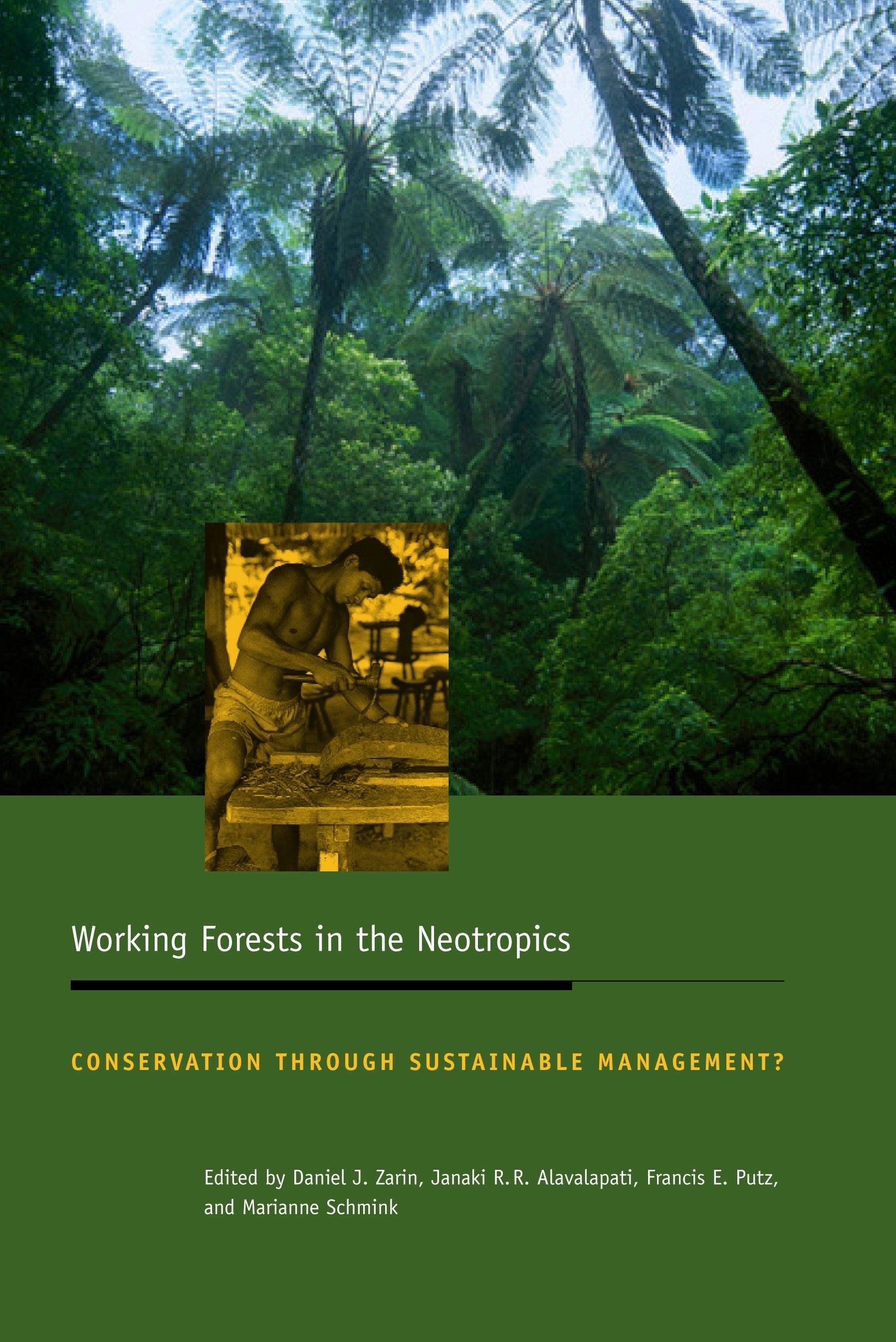 Book cover image for Working Forests in the Neotropics ISBN: 9780231129060